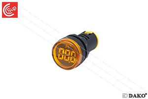 DAKO AD22-22AM-Y AMP INDICATOR (YELLOW) 22 mm.
