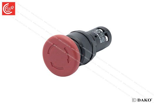 DAKO SB7-CS5R5 EMERGENCY SWITCH 1NO 1NC (RED)