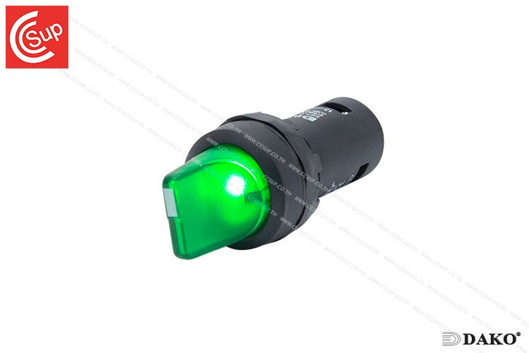 DAKO SB7-CK2G65-220 ILLUMINATED KNOB OPERATION 220V (GREEN)