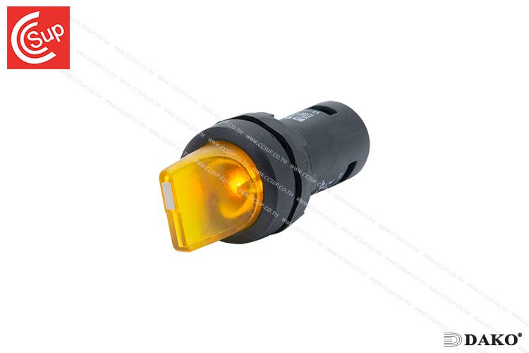 DAKO SB7-CK2Y65-220 ILLUMINATED KNOB OPERATION 220V (YELLOW)