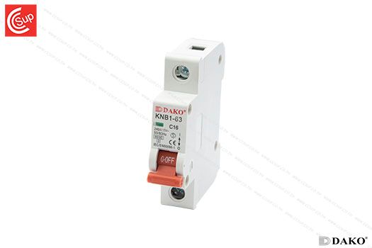 DAKO KNB1-63 1P 16A  Miniature Ciruit Breaker (MCB)