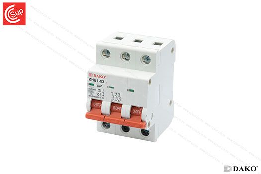 DAKO KNB1-63 3P 32A  Miniature Ciruit Breaker (MCB)