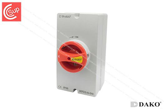 DAKO DKPD32-A4-SH4 32A DC-Switch Disconnectors (	Wall Mounted)
