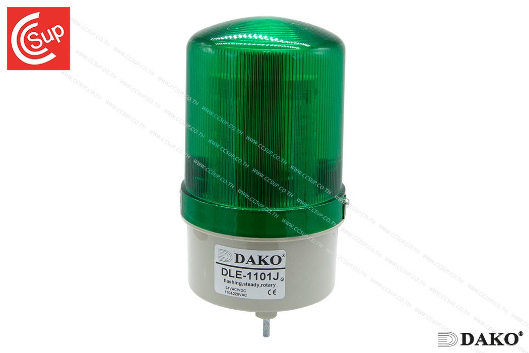 DAKO DLE-1101J GREEN Warning Light LED (With Buzzer) 24-220V