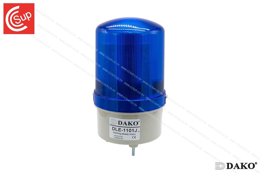 DAKO DLE-1101J BLUE Warning Light LED (With Buzzer) 24-220V