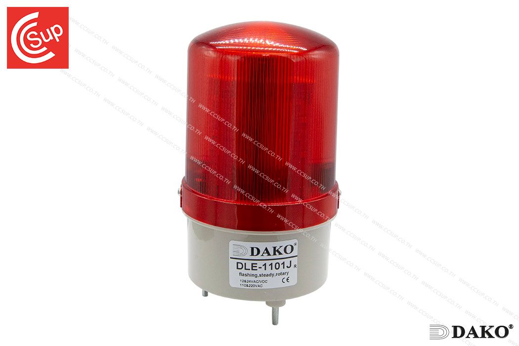 DAKO DLE-1101J RED Warning Light LED (With Buzzer) 12-220V