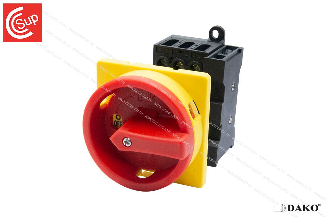 DAKO DKP1-3020AB 3P 20A ROTARY SAFETY SWITCH