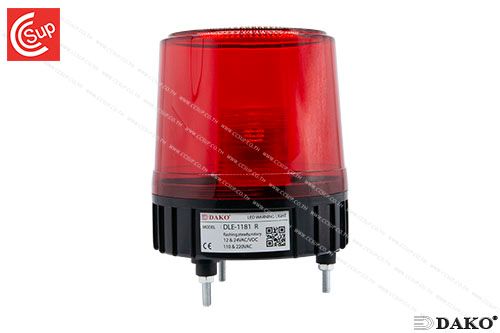 DAKO DLE-1181 RED Warning Light LED 12-220V