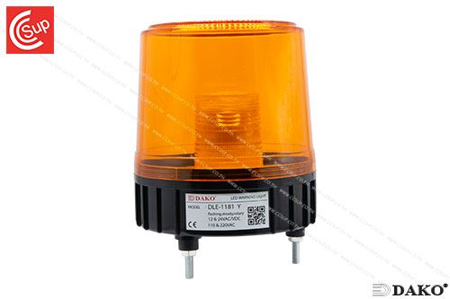 DAKO DLE-1181 YELLOW Warning Light LED 12-220V