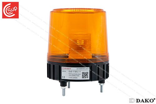 DAKO DLE-1181J YELLOW Warning Light LED (With Buzzer) 12-220V