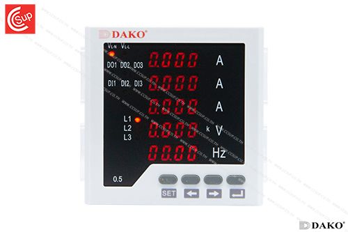 DAKO DN-3UIF35J METER LED DISPLAY (Three Phase 5 Rows A.V.Hz Combined Meter)