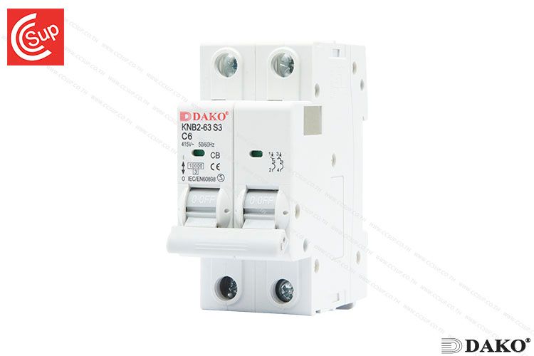 DAKO KNB2-63 S3 2P 32A Miniature Ciruit Breaker (MCB)