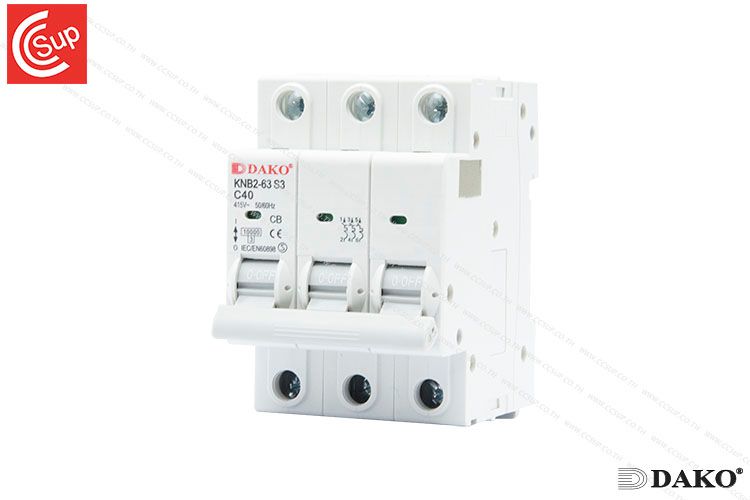 DAKO KNB2-63 S3 3P50A Miniature Ciruit Breaker (MCB)