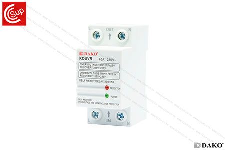 DAKO KOUVR 2P 40A Over and under voltage protector