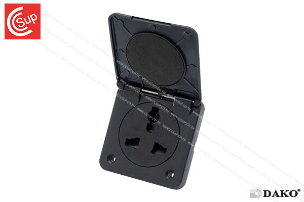 DAKO Plug DKN-31UB Flush mount receptacle 2P+E 230V
