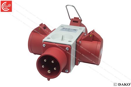 DAKO Plug HBN1025 MULTIPLE OUTLET SOCKETS  3P+N+E 32A 400V IP44